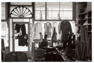 Clothes shop by James Ravilious