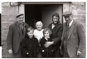 Portrait of the Crocker and Oke family by James Ravilious
