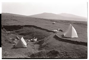 Tents on Dartmoor
