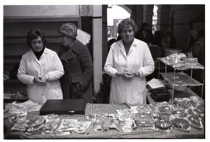 Women's Institute cake stall by James Ravilious
