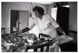 Rene Ware with cakes for the Women's Institute by James Ravilious
