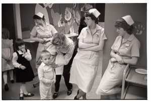 Nurses and children