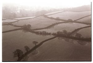 Fields above the River Torridge by James Ravilious