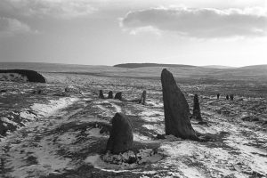 Standing stones by James Ravilious