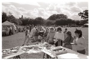 School sports day refreshments by James Ravilious
