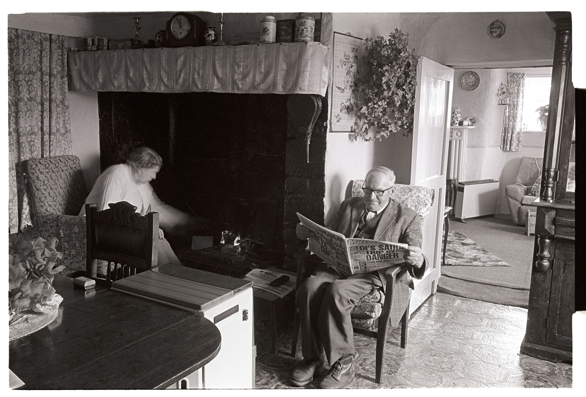 Henry and Edith Crocker by James Ravilious