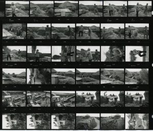 Contact Sheet 232 Parts 1 and 2 by James Ravilious