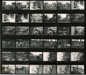 Contact Sheet 585 Parts 1 and 2 by James Ravilious