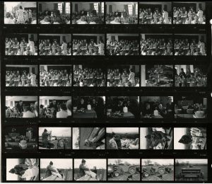 Contact Sheet 588 Parts 1 and 2 by James Ravilious