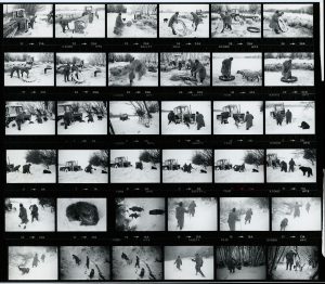 Contact Sheet 895 Parts 1 and 2 by James Ravilious