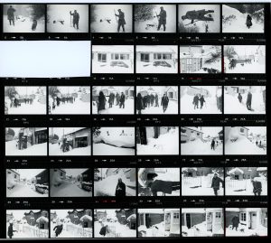 Contact Sheet 896 Parts 1 and 2 by James Ravilious