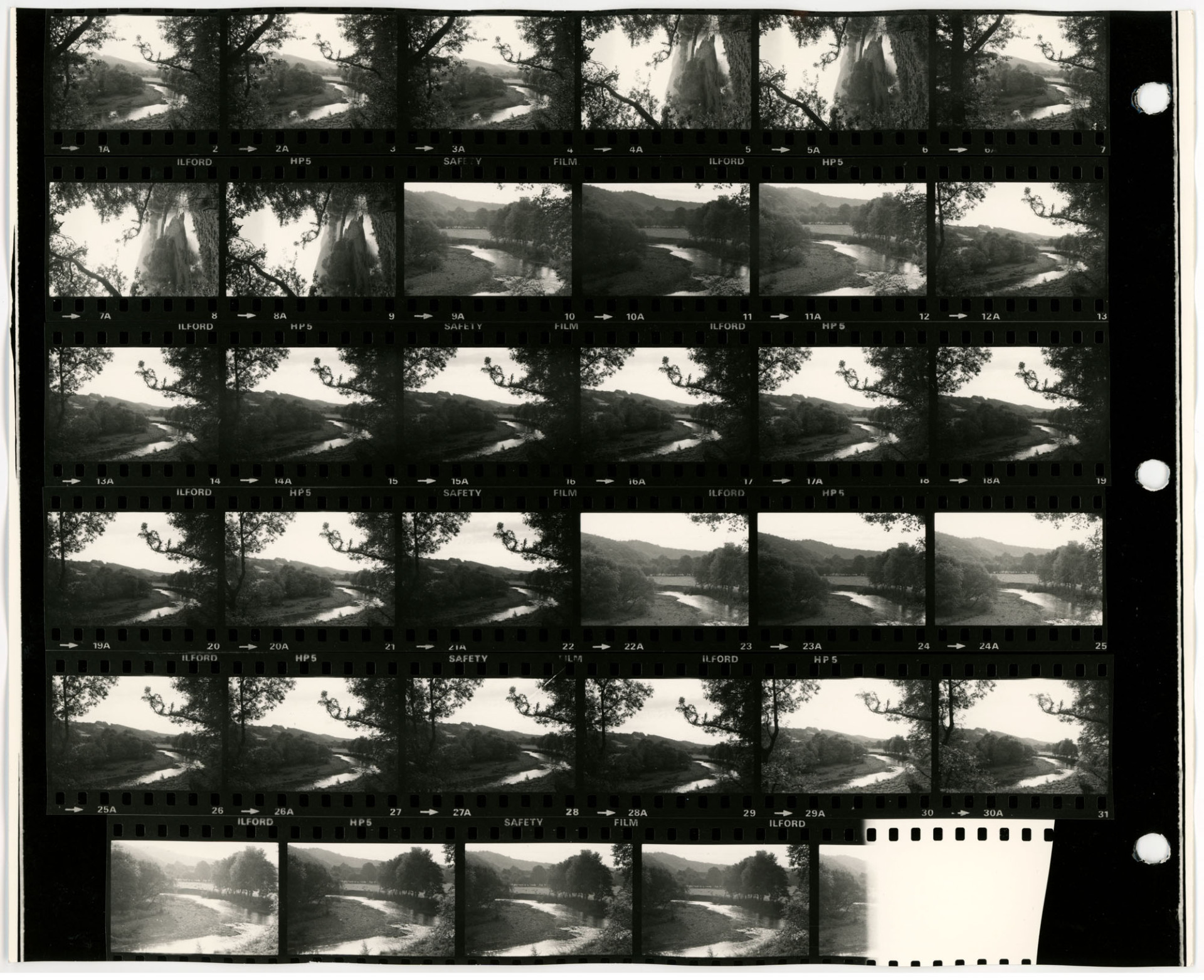 Negative numbers 1A-35A. These frames are all duplicated on contact sheets RAV/02/1139/1 and RAV/02/1139/3.