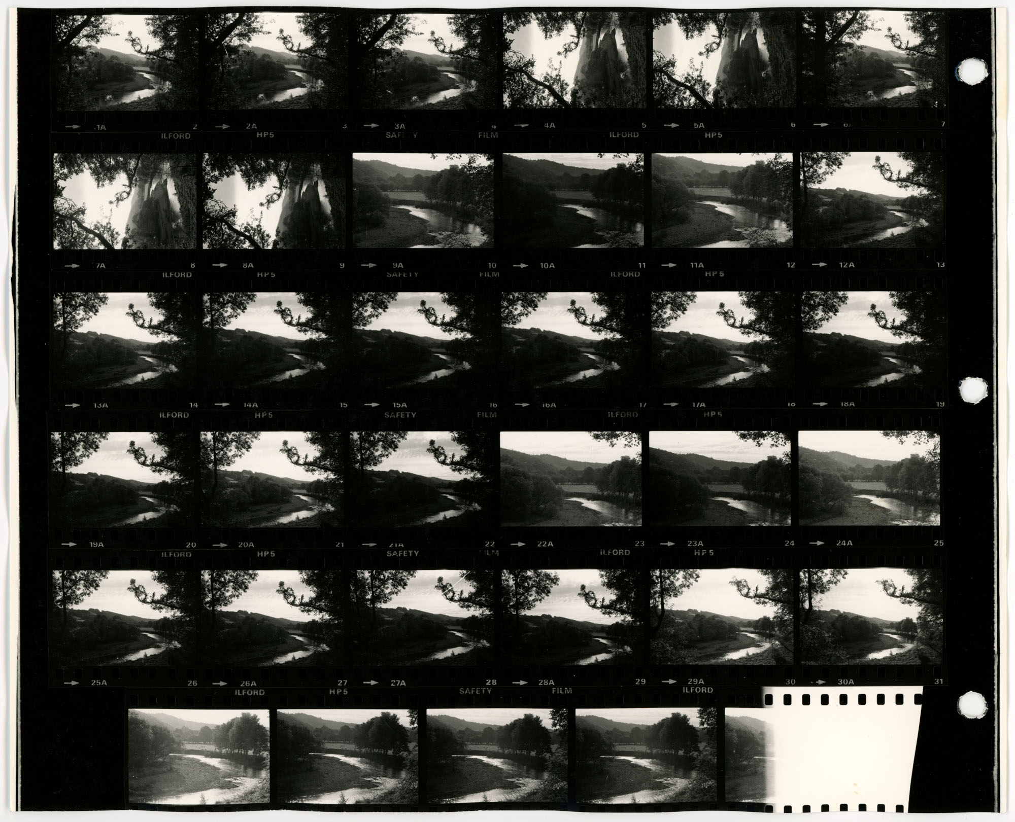 Negative numbers 1A-35A. These frames are all duplicated on contact sheets RAV/02/1139/1 and RAV/02/1139/2.
