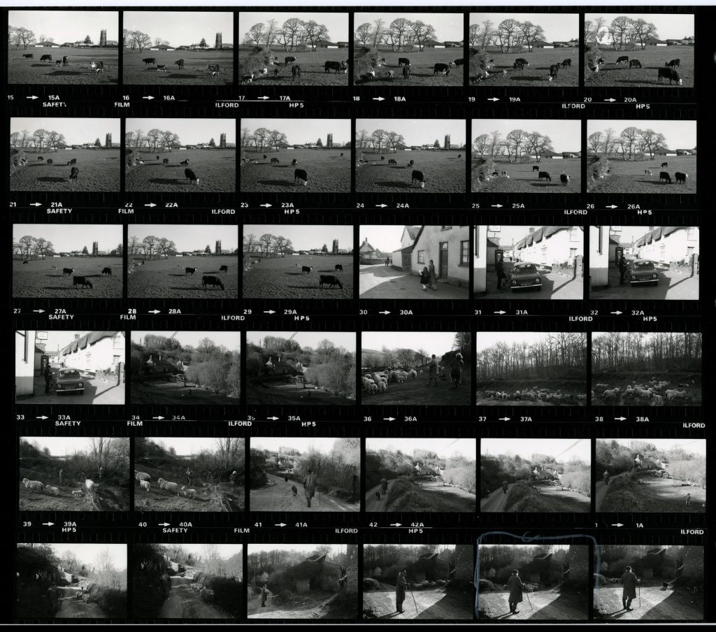Contact Sheet 1197 by James Ravilious