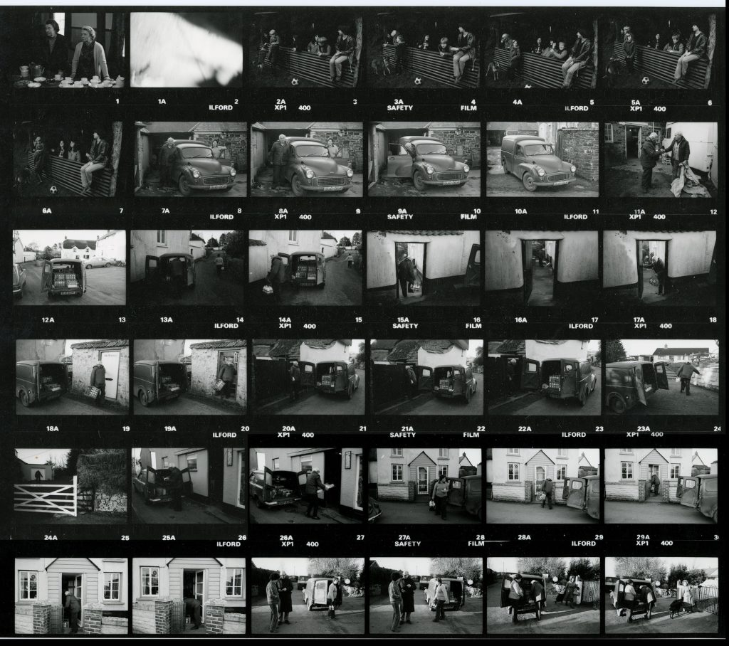 Contact Sheet 1296 by James Ravilious