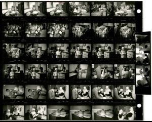 Contact Sheet 1451 Parts 1 and 2 by James Ravilious