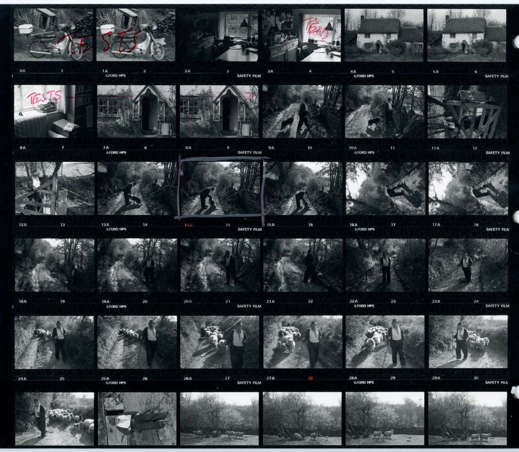 Contact Sheet 1495 by James Ravilious