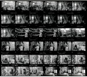 Contact Sheet 1960 by James Ravilious