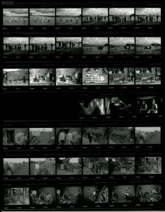 Contact Sheet 2077 by James Ravilious