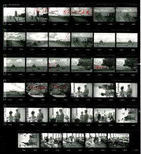 Contact Sheet 2100 by James Ravilious