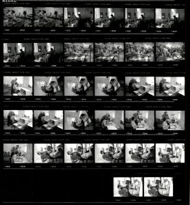 Contact Sheet 2119 by James Ravilious