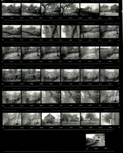 Contact Sheet 2171 by James Ravilious